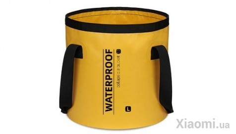 Складное ведро Xiaomi Enoch Lohas Waterproof Bucket IN109 Yellow L 31x30cm