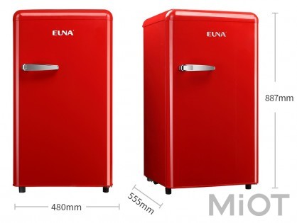 Холодильник Xiaomi EUNA BC-83R Red