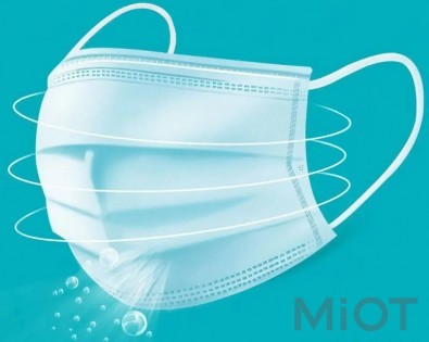 Маска для очищення повітря Xiaomi  Fast Shipping Medical Masks Disposable Medical Sanitary Surgical Face Masks - China 20 PCS