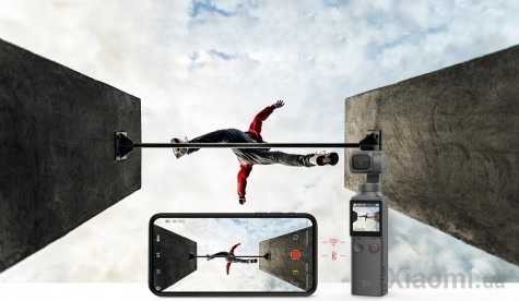 Камера Xiaomi FIMI PALM Gimbal 4К с 3-осевой стабилизацией