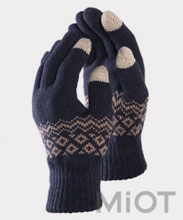 Рукавички для сенсорних екранів Xiaomi Friend Only Dark Blue 160/80 3040018