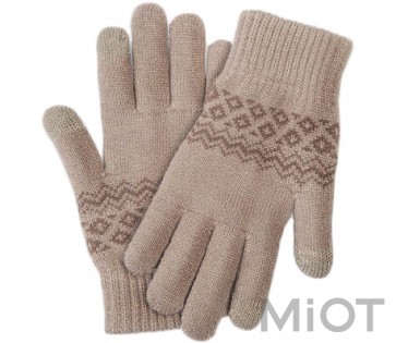 Рукавички для сенсорних екранів Xiaomi Friend Only Brown 160/80 3040019