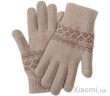 Перчатки для сенсорных экранов Xiaomi Friend Only Beige 160/80 3040019