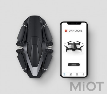 Квадрокоптер Xiaomi FUNSNAP DIVA 2 Black