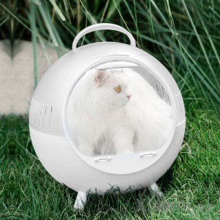 Сумка для кошек Xiaomi Furrytail Tail Life Cat's Moving Castle Cat Bag (White)