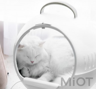 Сумка для кішок Xiaomi Furrytail Tail Life Cat's Moving Castle Cat Bag (White)