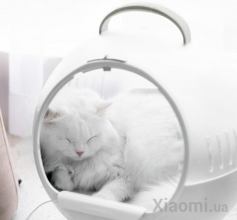 Сумка для кошек Xiaomi Furrytail Tail Life Cat's Moving Castle Cat Bag (White)