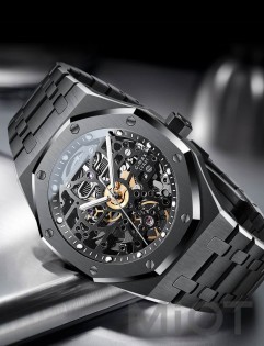 Чоловічий механічний годинник Xiaomi GEYA G-MAX Mechanica Waterproofl Watch Black
