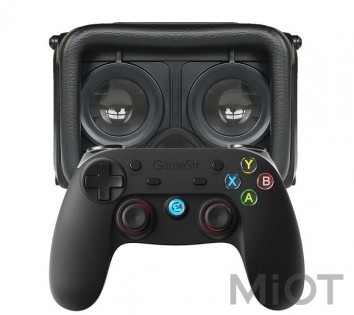 Ігровий набір для геймерів Xiaomi GameSir Gamepad + VR Glasses G3s Black