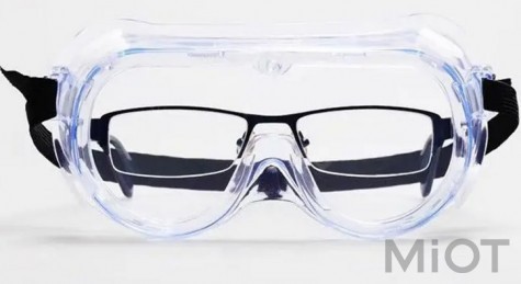 Захисні окуляри Xiaomi Goggles Anti-fog Dust Proof Splash-proof Impact-proof Glasses No Medical Protection Function - Clear China