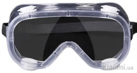 Защитные очки Xiaomi Goggles Anti-fog Dust Proof Splash-proof Impact-proof Glasses No Medical Protection Function - Clear China