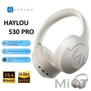 Беспроводные наушники XIAOMI Haylou Over-ear headphones White (S30 Pro)