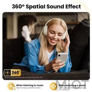 Бездротові навушники XIAOMI Haylou Over-ear headphones White (S30 Pro)