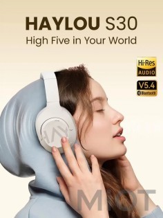 Беспроводные наушники XIAOMI Haylou Over-ear headphones White (S30 Pro)