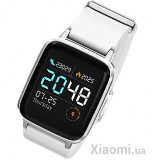 Умные часы Xiaomi HAYLOU Smart Watch LS01 Silver/White