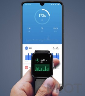 Розумний годинник Xiaomi Haylou Smart Watch LS01 Black
