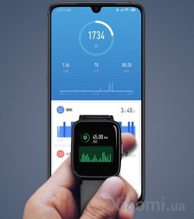 Умные часы Xiaomi Haylou Smart Watch LS01 Black