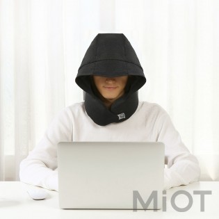 Подушка-підголівник з капюшоном Xiaomi Gege loves STH-014 Black