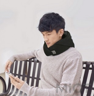 Подушка-підголівник з капюшоном Xiaomi Gege loves STH-014 Black