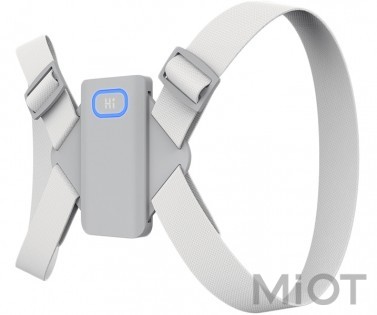 Корректор осанки Xiaomi Youpin Hi+ Intelligent Posture Belt (F001)