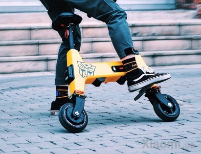 Складной электровелосипед Xiaomi HIMO TRANSFORMERS Yellow