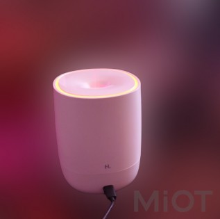 Аромотерапевтичний зволожувач Xiaomi HL Aromatherapy machine Pink (HLEOD01)
