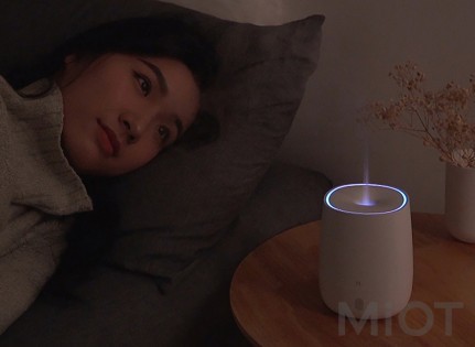 Аромотерапевтичний зволожувач Xiaomi HL Aromatherapy machine Pink (HLEOD01)