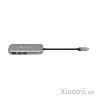 Мультиадаптер Xiaomi HooToo Shuttle Type-C Hub Space Grey (HT-UC001-SG)