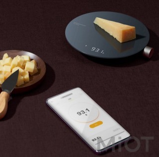 Смарт-ваги кухонні Xiaomi HOTO Black QWCFC001