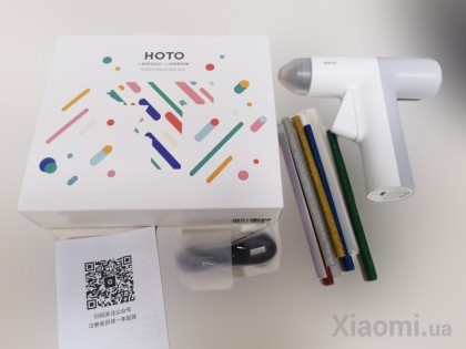 Беспроводной клеевой пистолет Xiaomi HOTO Lithium Battery Glue Gun White QWRJQ00