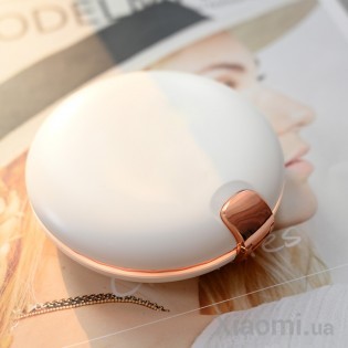 Портативное зеркало павербанк с LED подсветкой Xiaomi HuiZuo 6000mAh White CDB001-60K