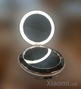 Портативное зеркало павербанк с LED подсветкой Xiaomi HuiZuo 6000mAh White CDB001-60K