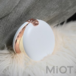 Портативне дзеркало павербанк з LED підсвічуванням Xiaomi HuiZuo 6000mAh Light Blue CDB-001-40KBL