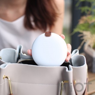Портативне дзеркало павербанк з LED підсвічуванням Xiaomi HuiZuo 6000mAh Light Blue CDB-001-40KBL