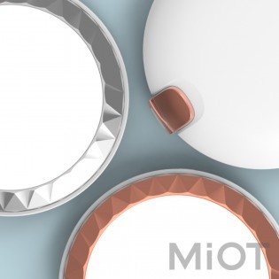 Портативне дзеркало павербанк з LED підсвічуванням Xiaomi HuiZuo 6000mAh White CDB001-60K