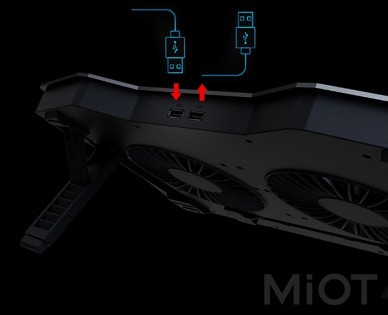 Охолоджувальна підставка для ноутбука Xiaomi HUNDEROBOT F31