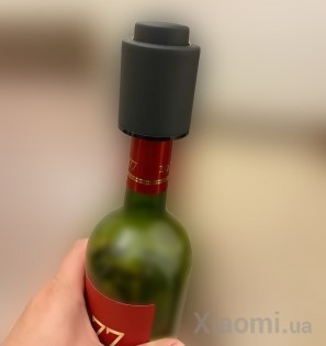 Стопор для вина Xiaomi HuoHou Vacuum Stopper Black HU0075