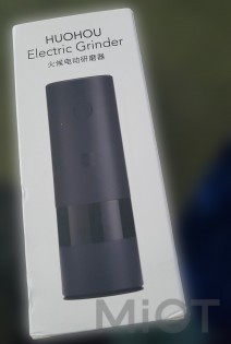 Електричний млин для солі та перцю Xiaomi HuoHou Electric Grinder Black HU0141