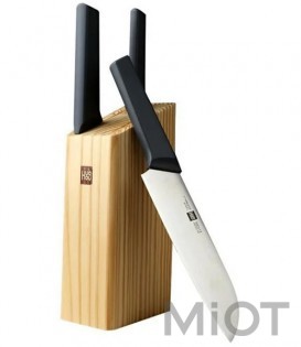 Набір ножів Xiaomi HuoHou Heat Knife Set Black 4 pcs (HU0058)