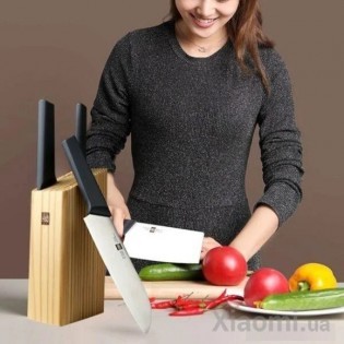 Набор ножей Xiaomi HuoHou Heat Knife Set Black 4 pcs (HU0058)