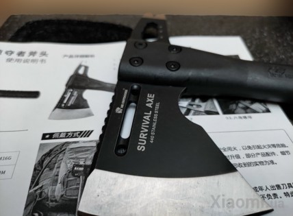 Многофункциональный тактический топор Xiaomi HX OUTDOORS Survival Axe 440 Stainless Steel Black FT-05
