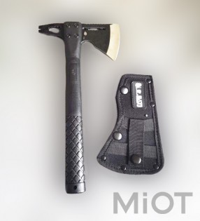 Багатофункціональна тактична сокира Xiaomi HX OUTDOORS Survival Axe 440 Stainless Steel Black FT-05