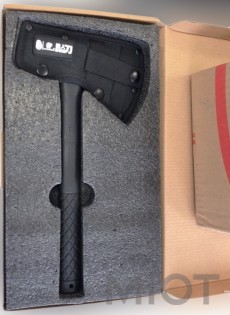Багатофункціональна тактична сокира Xiaomi HX OUTDOORS Survival Axe 440 Stainless Steel Black FT-05