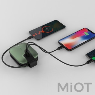 Павербанк і зарядний пристрій Xiaomi IDMIX CH03 PRO Type-C Green