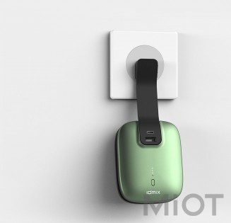 Павербанк і зарядний пристрій Xiaomi IDMIX CH03 PRO Type-C Green