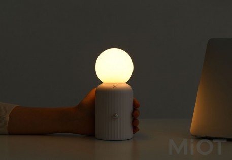 Настільна лампа з бездротовою зарядкою Xiaomi IDMIX D6 White