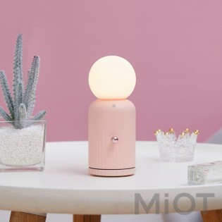 Настільна лампа з бездротовою зарядкою Xiaomi IDMIX D6 Pink