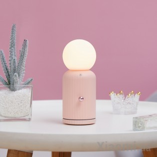 Настольная лампа с беспроводной зарядкой Xiaomi IDMIX D6 Pink