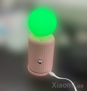 Настольная лампа с беспроводной зарядкой Xiaomi IDMIX D6 Pink