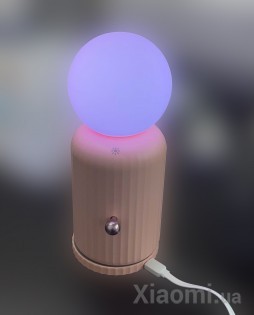 Настольная лампа с беспроводной зарядкой Xiaomi IDMIX D6 Pink